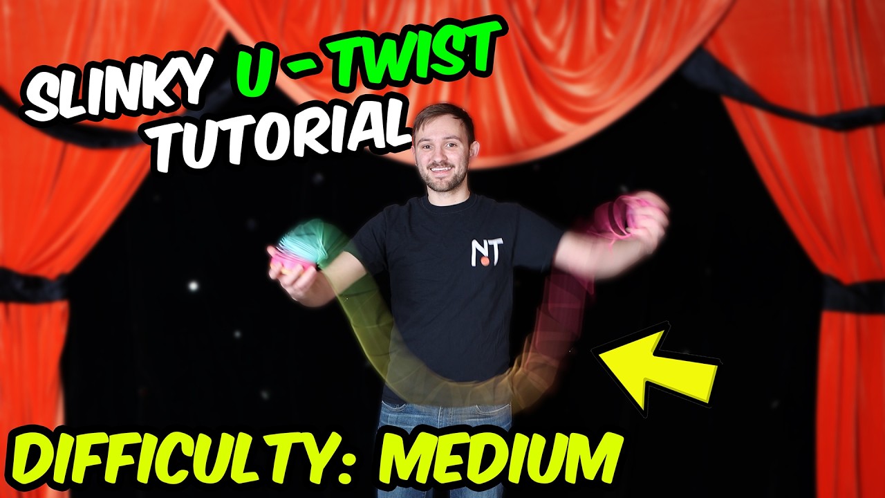Slinky Trick Tutorial: Learn the U Twist (Up-Down Twist)