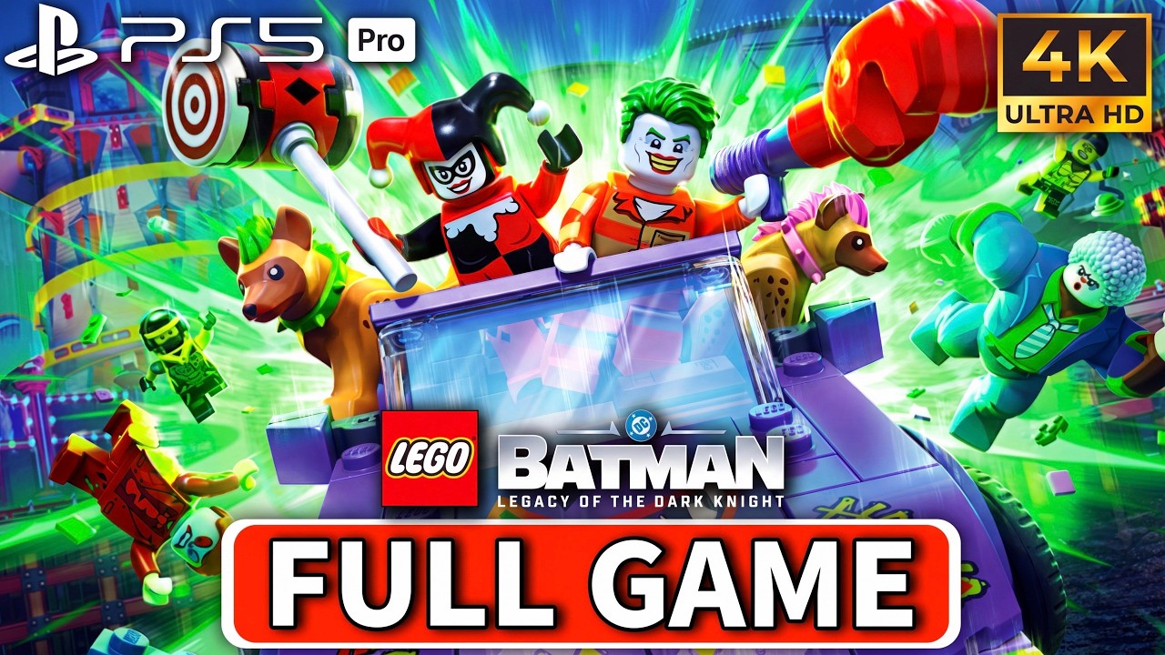 LEGO BATMAN: Mayhem Mode DLC Gameplay Walkthrough | Full Game LIVE - No Commentary