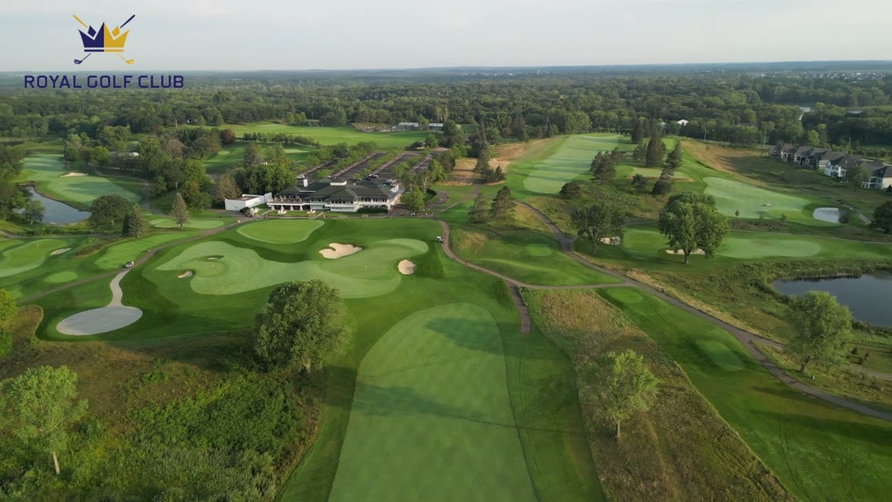 Royal Golf Club Aerial Drone Flyover