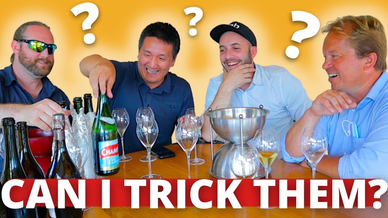 CHAMPAGNE Blind Tasting w/ a Winemaker, Expert, & Sommelier…