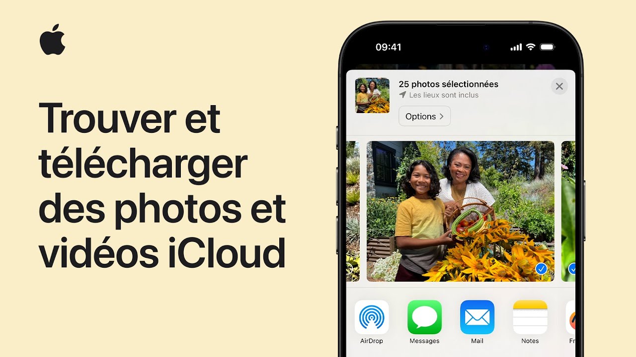Trouver et télécharger vos photos et vidéos iCloud | Assistance Apple