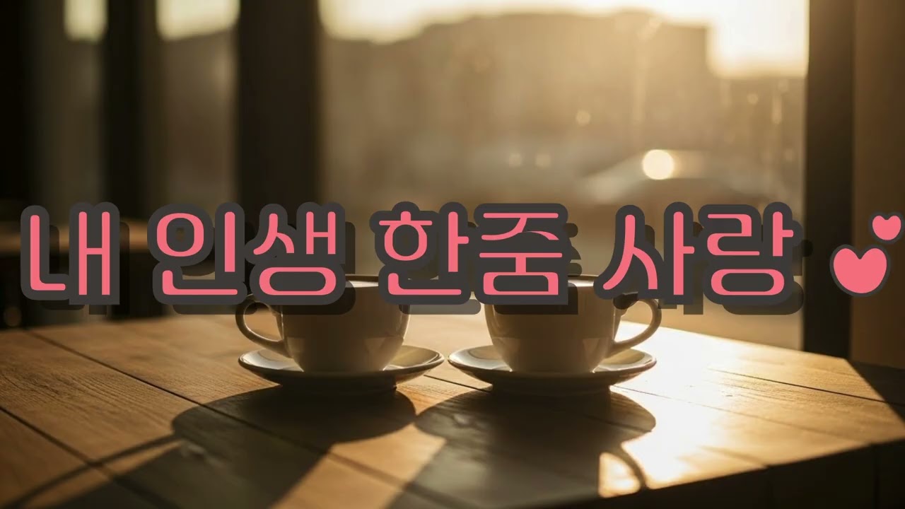 《내 인생 한줌 사랑》 인생트로트 l 트로트 l 인생노래 l kpop