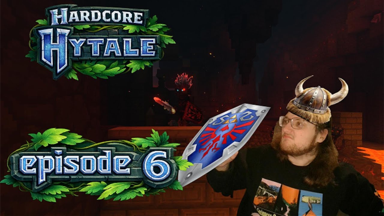 Hardcore Hytale Ep 6 – Into the Fire Caves 🔥