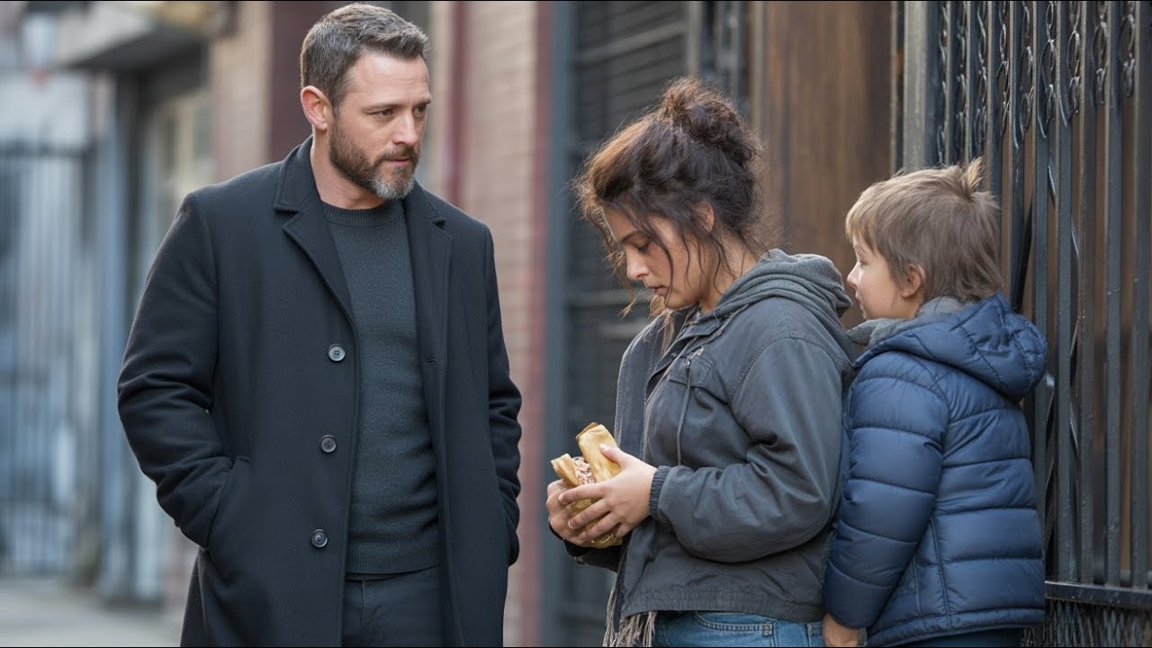 Millionaire Dad Found a Homeless Woman Eating from the Trash — What He Did Next Changed Everything.