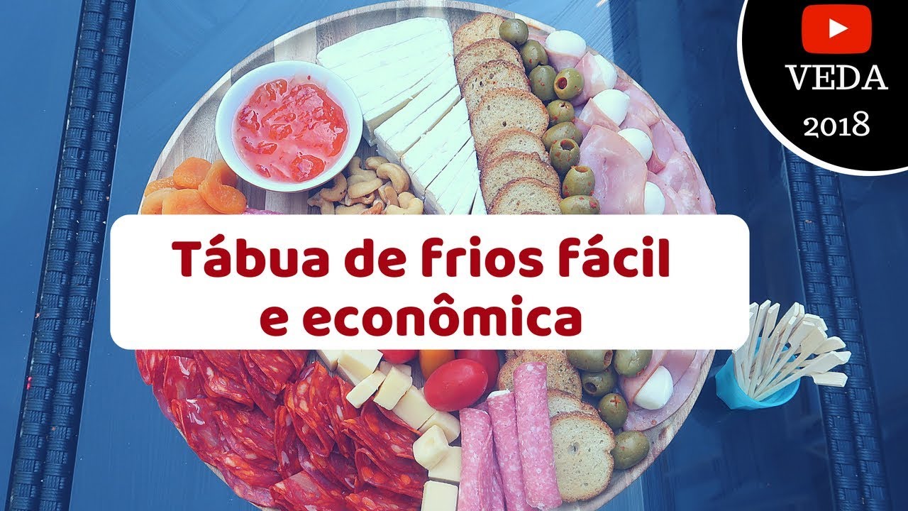 COMO MONTAR UMA TABUA DE FRIOS FACIL E GASTANDO POUCO?
