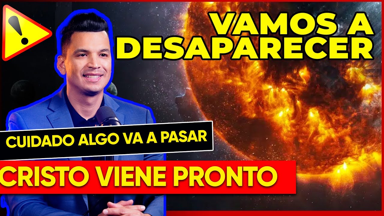 🔵MARANATHA/ VAMOS A DESAPARECER😭CRISTO VIENE PRONTO😲Tiempo Reflexionar👍Pastor Julio Severiche🙌R69