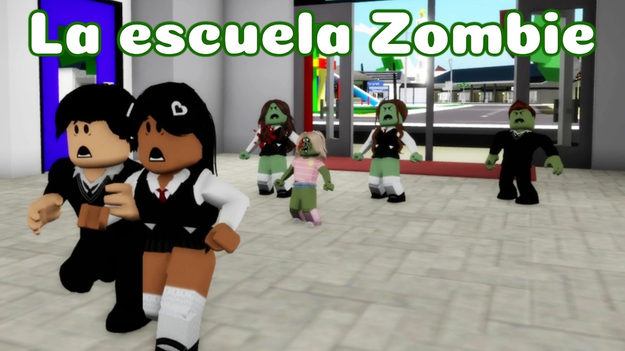 LA ESCUELA ZOMBIE | Historia de Roblox Brookhaven