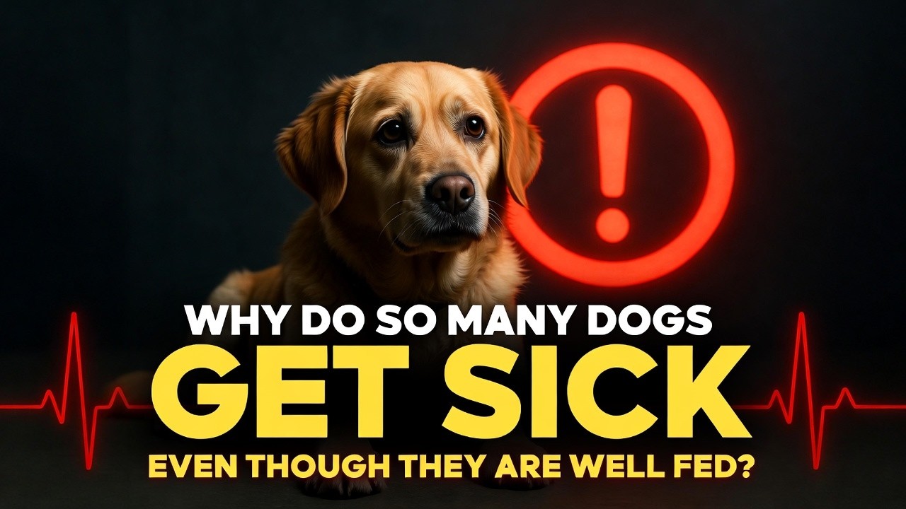 Why do So Many Dogs Get Sick Even Though They Are Well Fed?