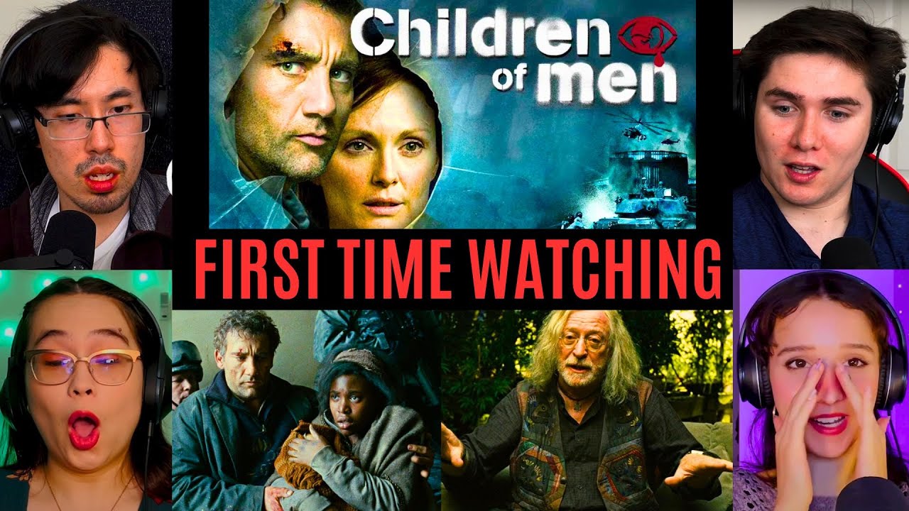 REACTING to *Children of Men* THIS IS HEARTBREAKING! (First Time Watching) Sci-fi Movies