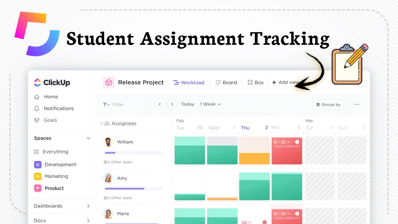 How to Use ClickUp for Student Assignment Tracking