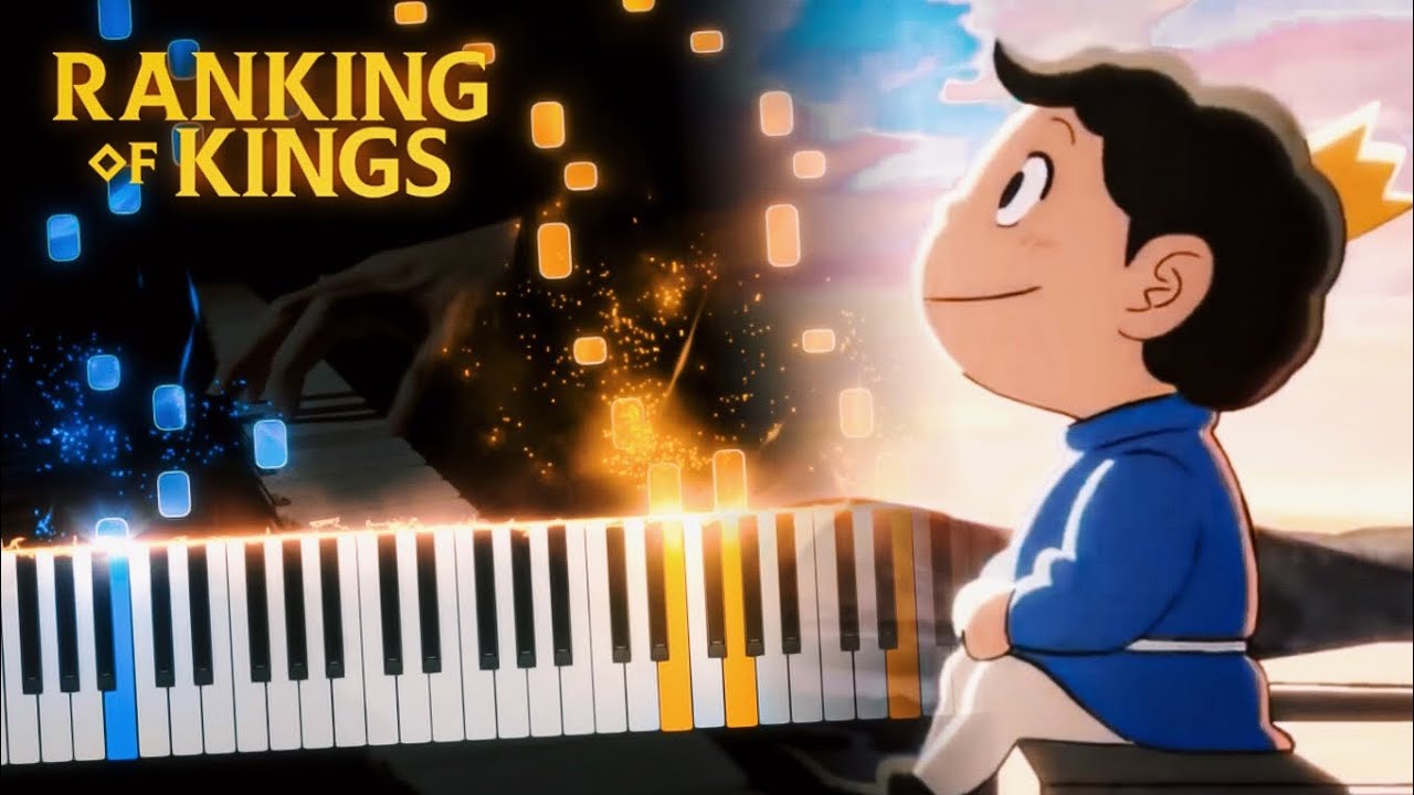 Ousama Ranking OP 2 | Hadaka no Yuusha - Vaundy  (Synthesia Piano Tutorial) | Ken's Keys