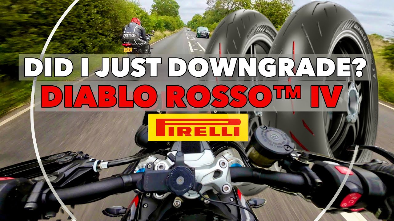 Pirelli Diablo Rosso IV — обзор — я только что понизил версию? #pirelli #pirellidiablorosso4