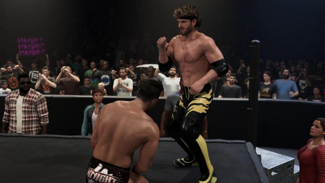 LA Knight Vs Logan Paul Underground Match