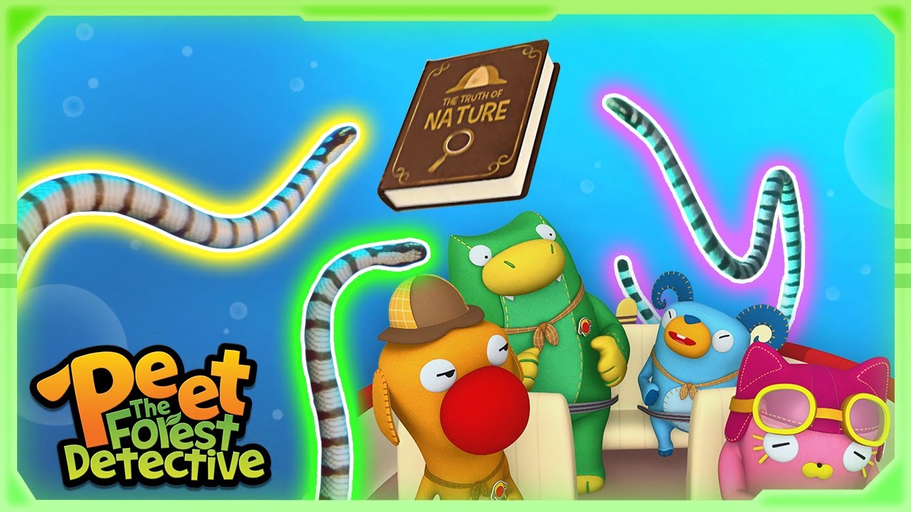 The Sea Snake Thief! 🐍📚 | Full Episode | Cartoons for Kids | Peet The Forest Detective