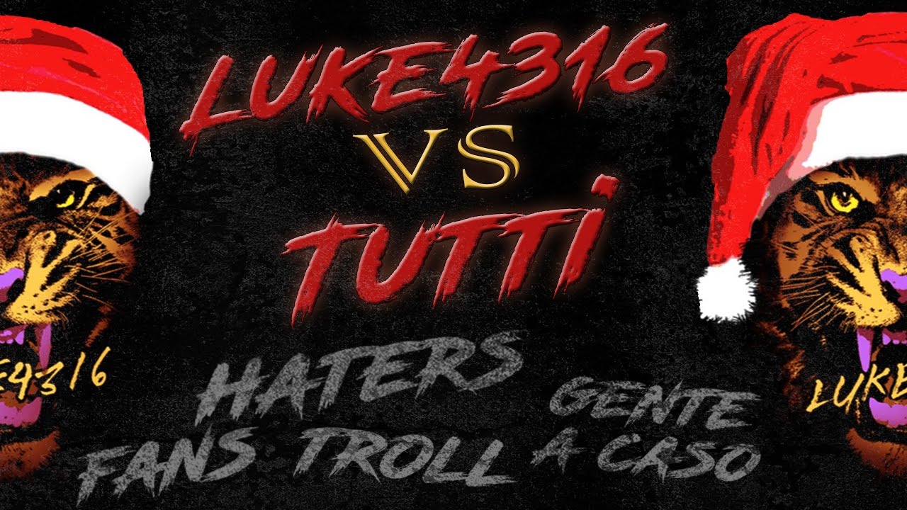 LUKE4316 CONTRO YOUTUBE ITALIA | HATERZONE #2