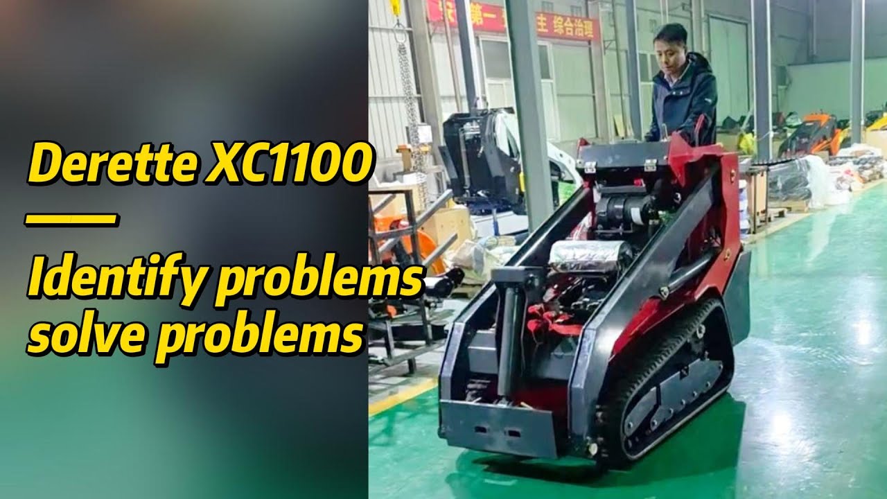 Derette XC1100: Исправлена ​​вибрация (резонанс бетонного пути) – до/после испытания.