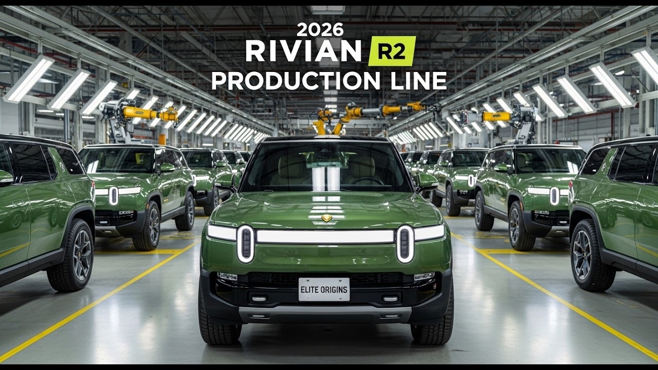 2026 Rivian R2 Production Line – Inside America’s Next Gen EV Factory