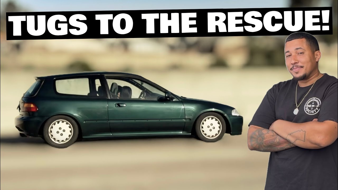 HIDDEN DAMAGE Found on our EG Honda Civic Project! | Radiator Core Support Repair with TUGS LIFE
