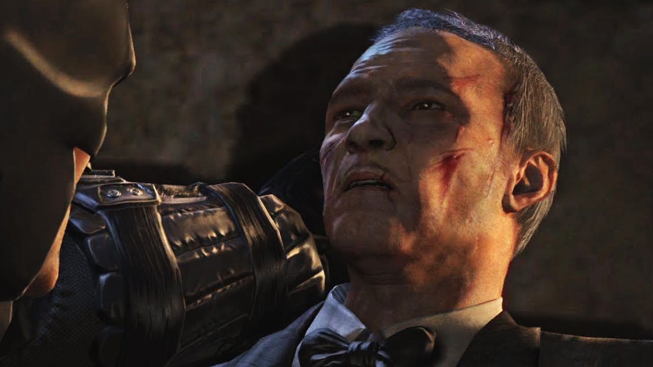 BATMAN encuentra a Alfred muerto - Escena
