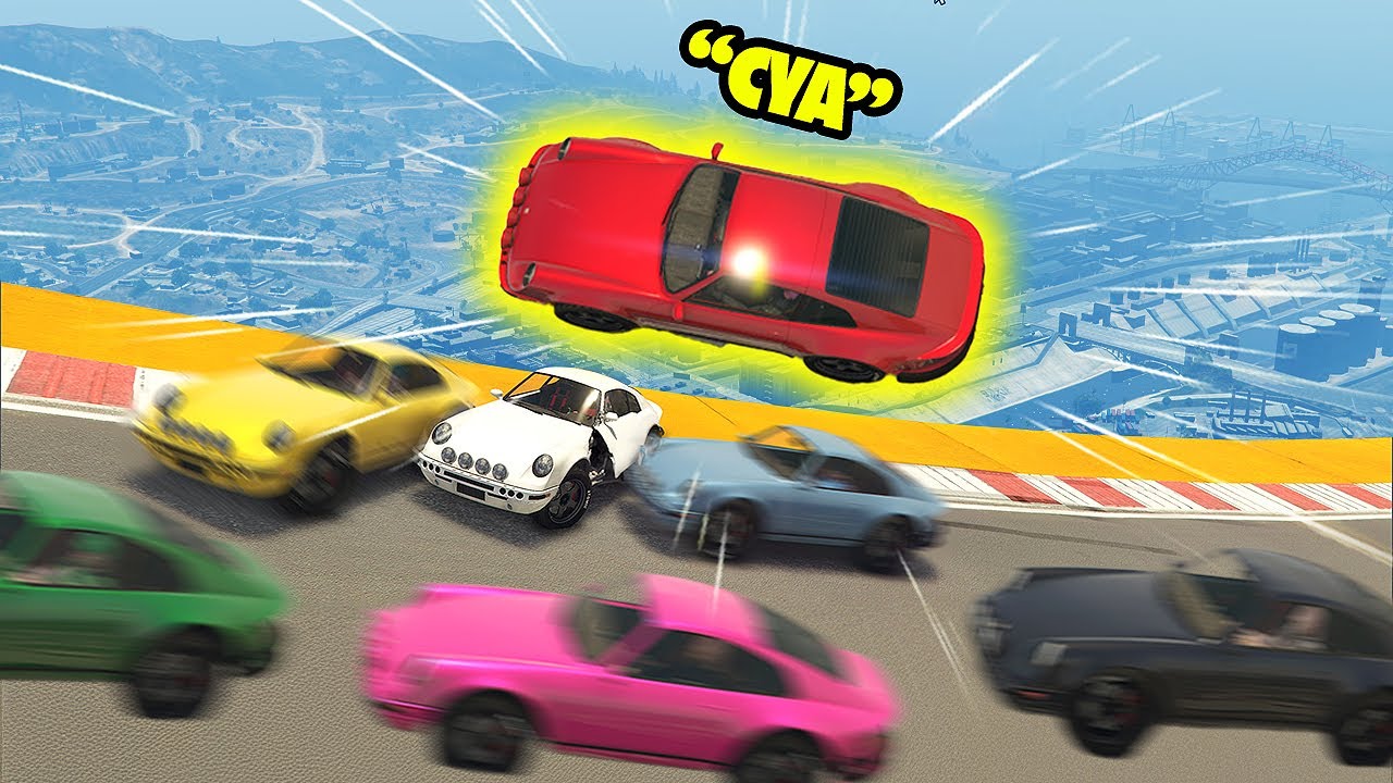 I cheated my way through these GTA 5 Races