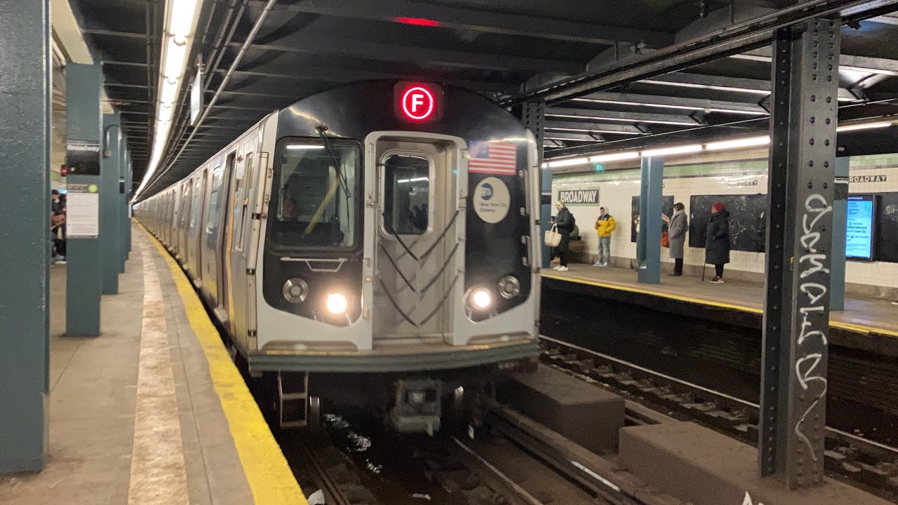 Rerouted: R160 (F) via the (G) line