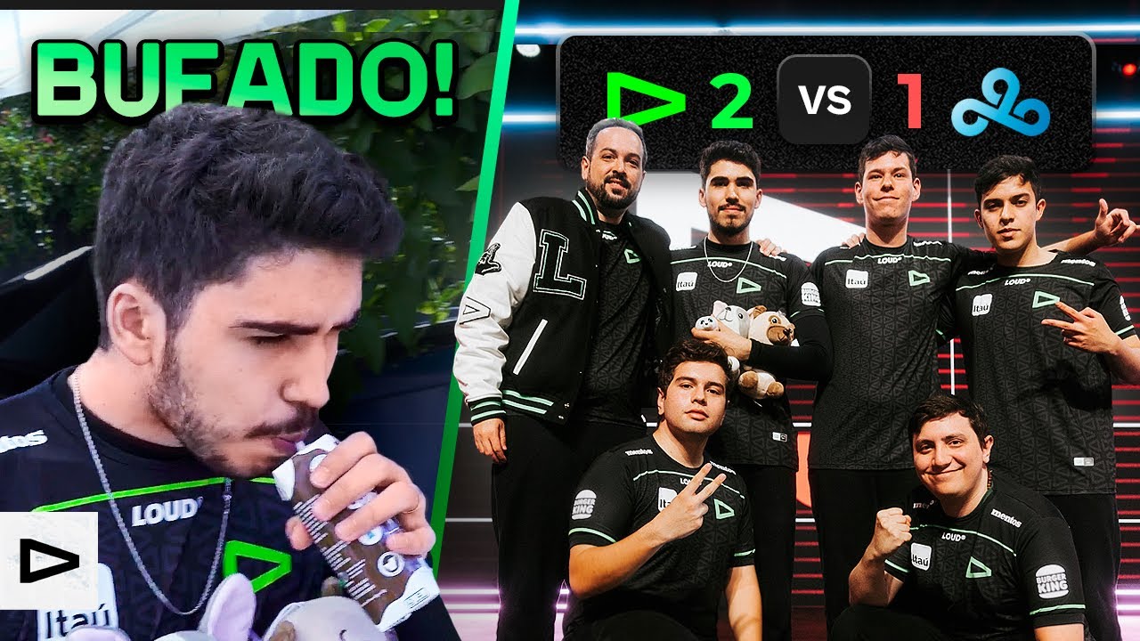VIRAMOS o JOGO! LOUD x Cloud9 | VCT Americas VLOG