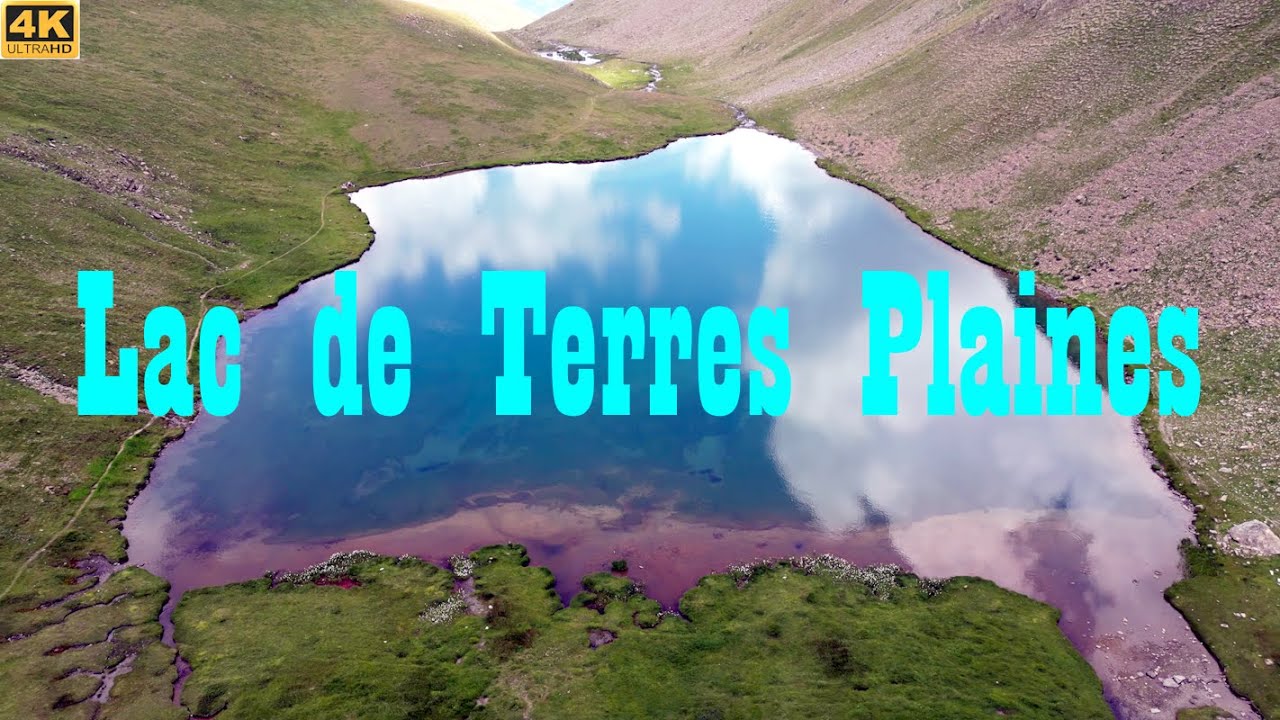 Lac de Terres Plaines - 2408 Mètres - Alpes de Haute Provence - Drone 4K/UHD - Randonnée