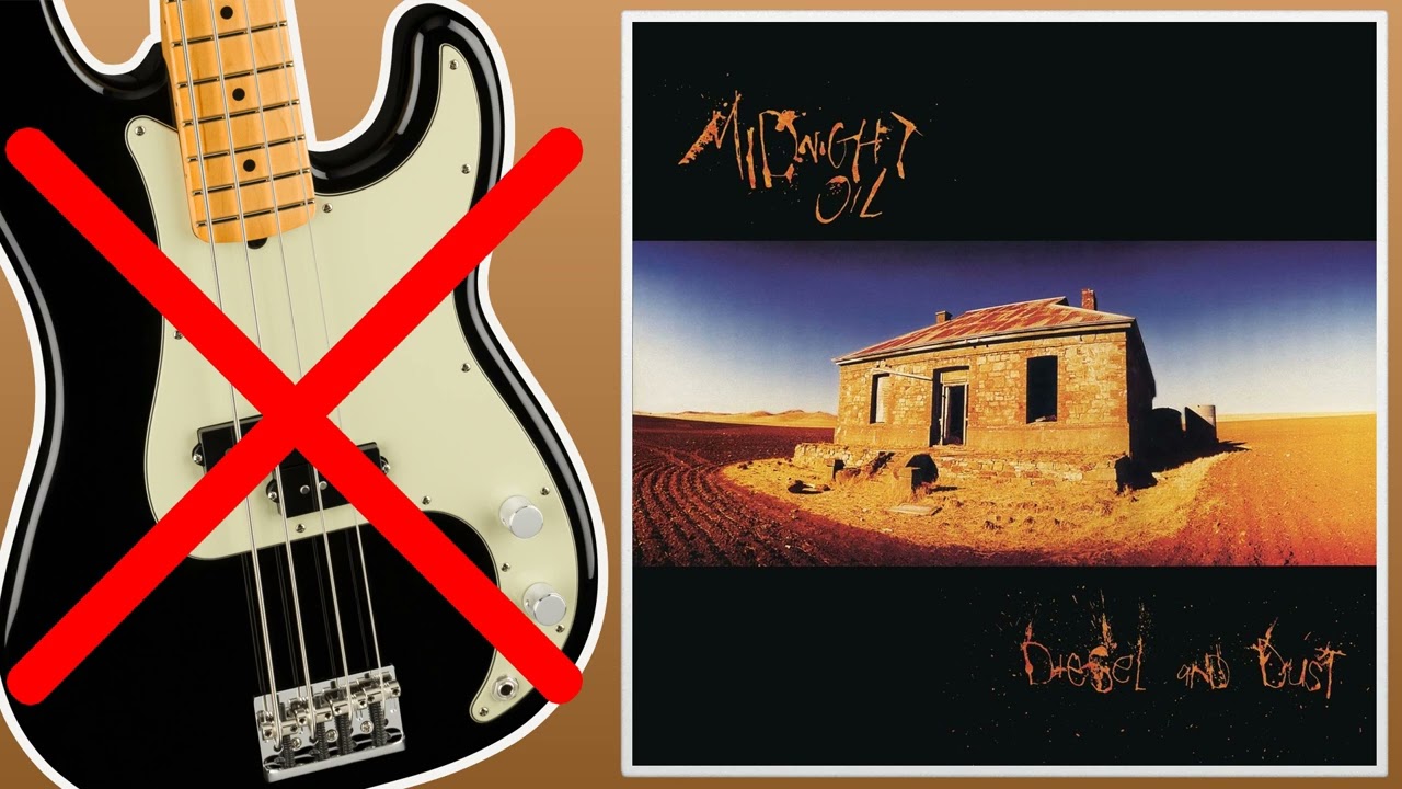 Beds Are Burning - Midnight Oil | No Bass (Play Along)