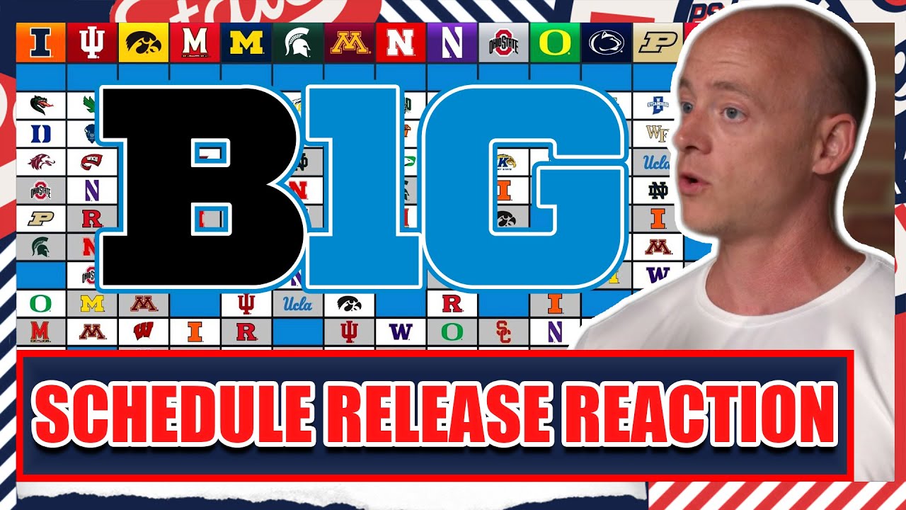 Big Ten Schedule Release...5 Biggest Takeaways - Josh Pate's College Football Show