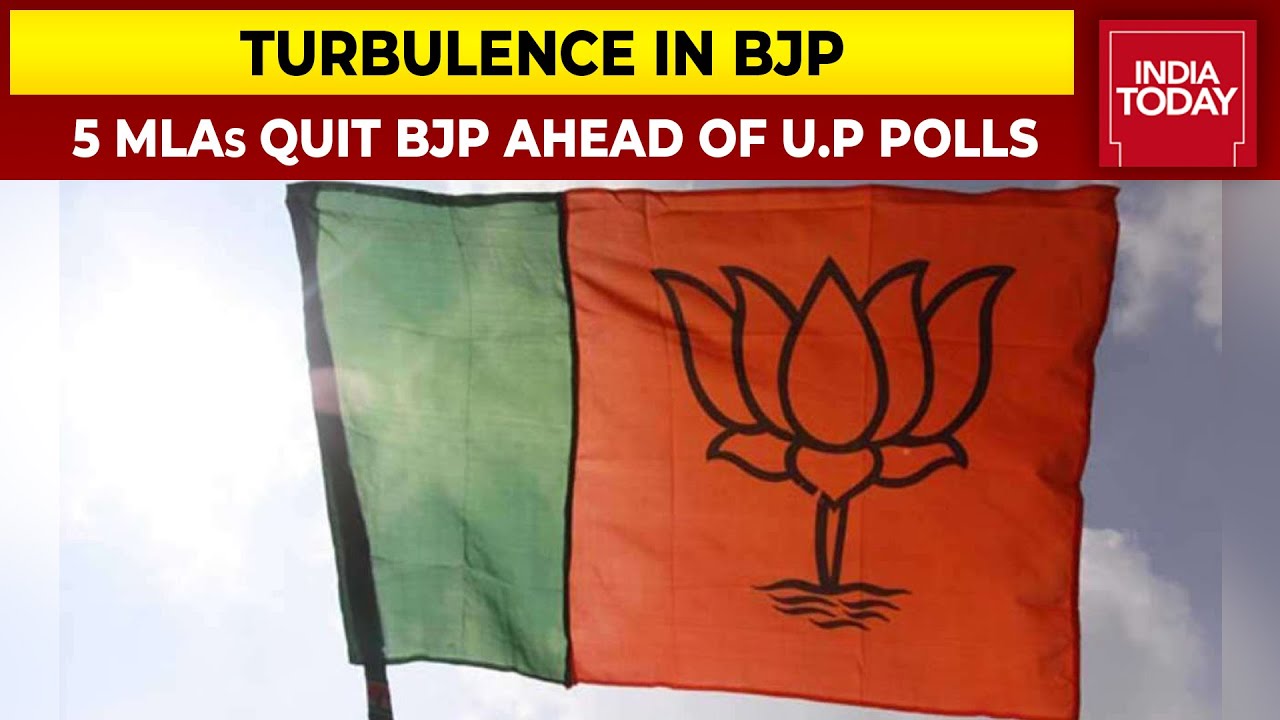5 BJP MLAs Quit BJP Ahead Of U.P Polls, Swatantra Singh, Sunil Bansal Firefight To Resolve Crisis