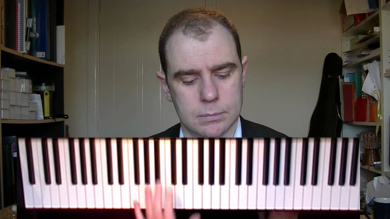How to play a simple left hand accompaniment on piano