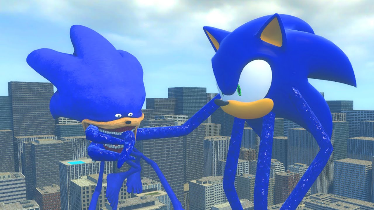 SONIC INNYUME SMILEY'S VS EVOLUTION OF ALL SHIN SONIC TAPES FAMILY in Garry's Mod