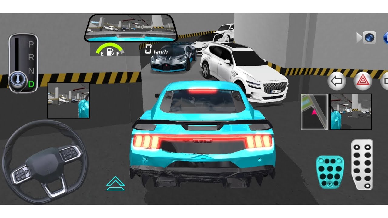 New Blue Mercedes G63 For Parking 👿 3d Driving Class - android game || Car Game🚦