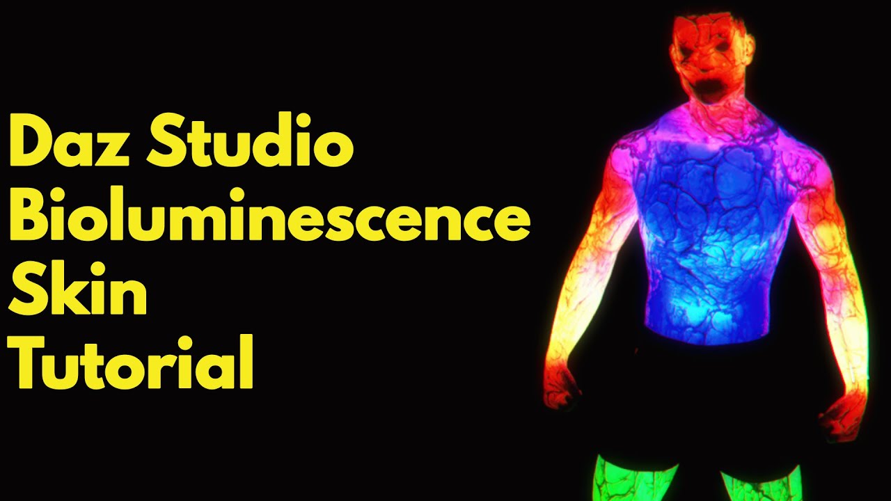 Daz Studio Bioluminescence Skin