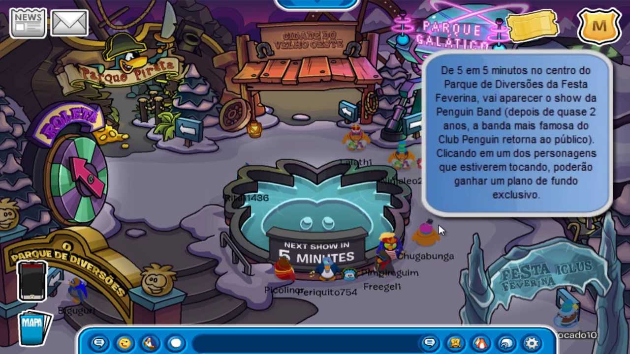 Club Penguin - Festa Feverina 2014 (Tudo da Festa)