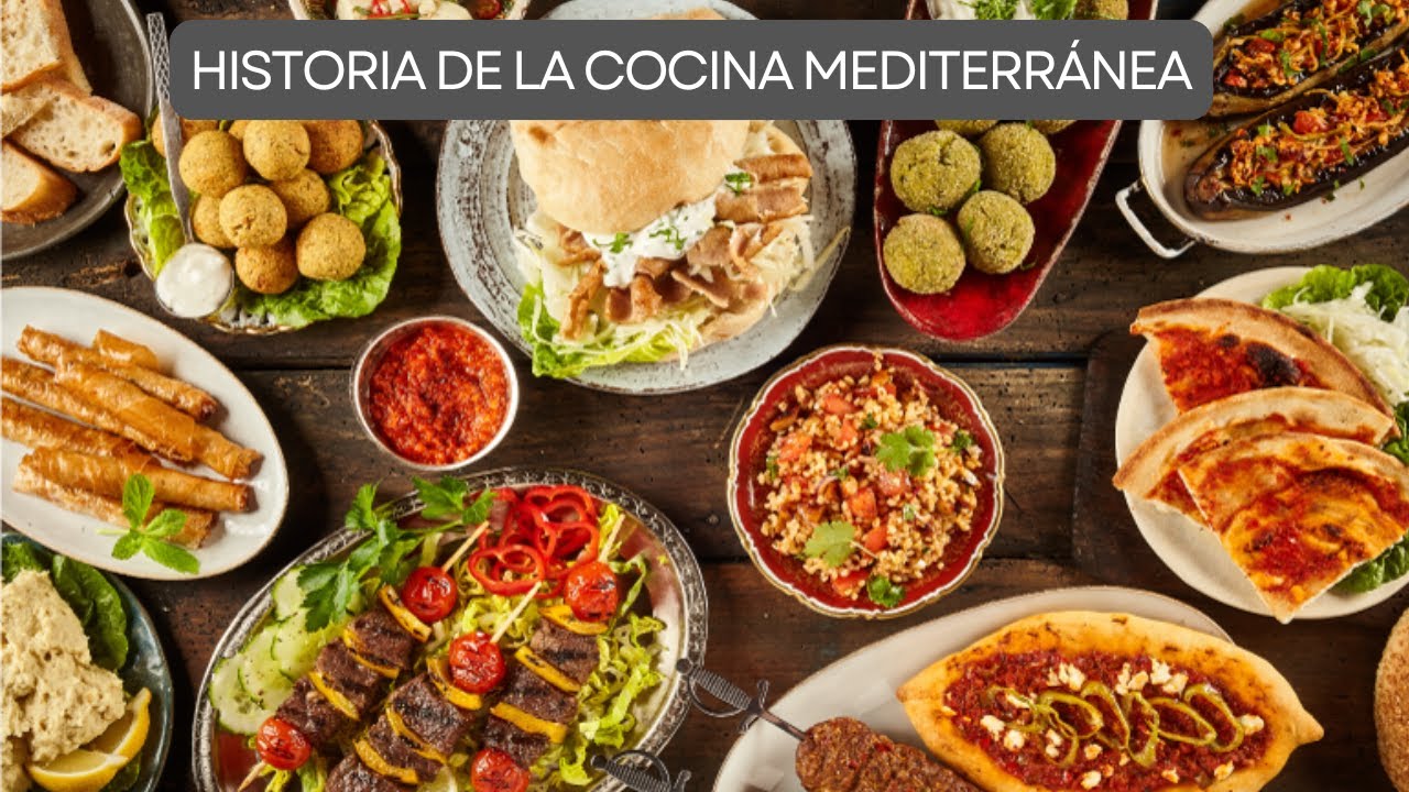 Historia de la Cocina Mediterránea: Un Viaje Milenario 🍇🍞🥘#cocinamediterranea #historia #gastronomia