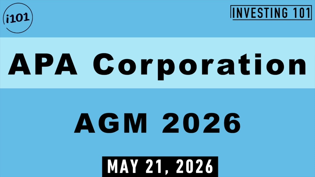 APA Corporation AGM 2026 | Board Re-Elected As Strategic Global Oil Production Assets Scale