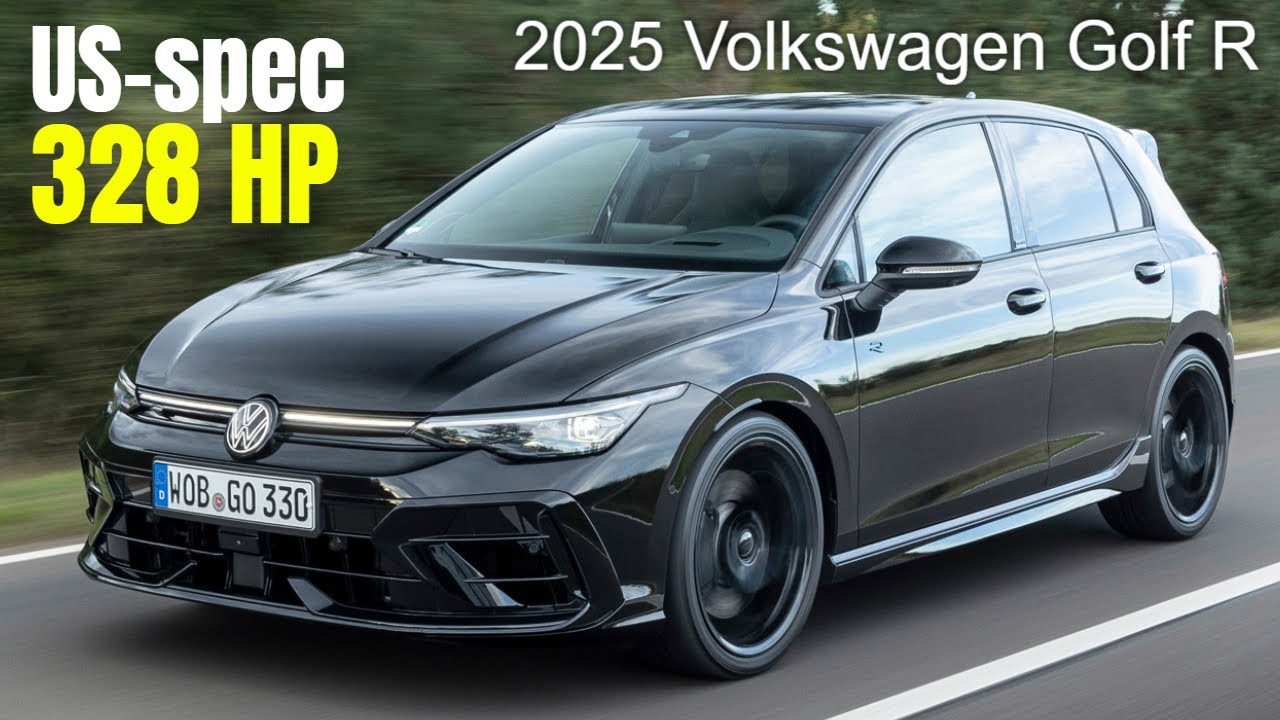 US Spec 2025 Volkswagen Golf R Comes With 328 Horsepower