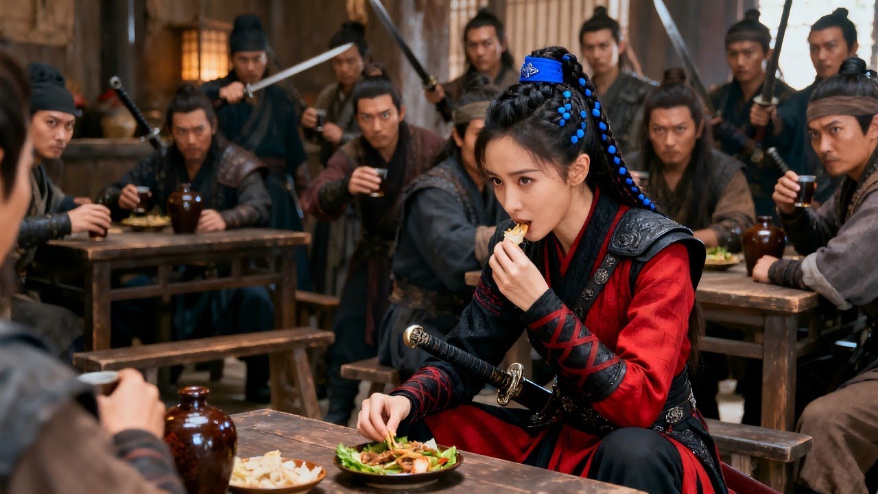 100殺手酒館伏擊少女，怎料少女竟是隱藏的功夫高手，秒殺眾人！⚔️  功夫   | Kung Fu | 2025動作大片| 甄子丹