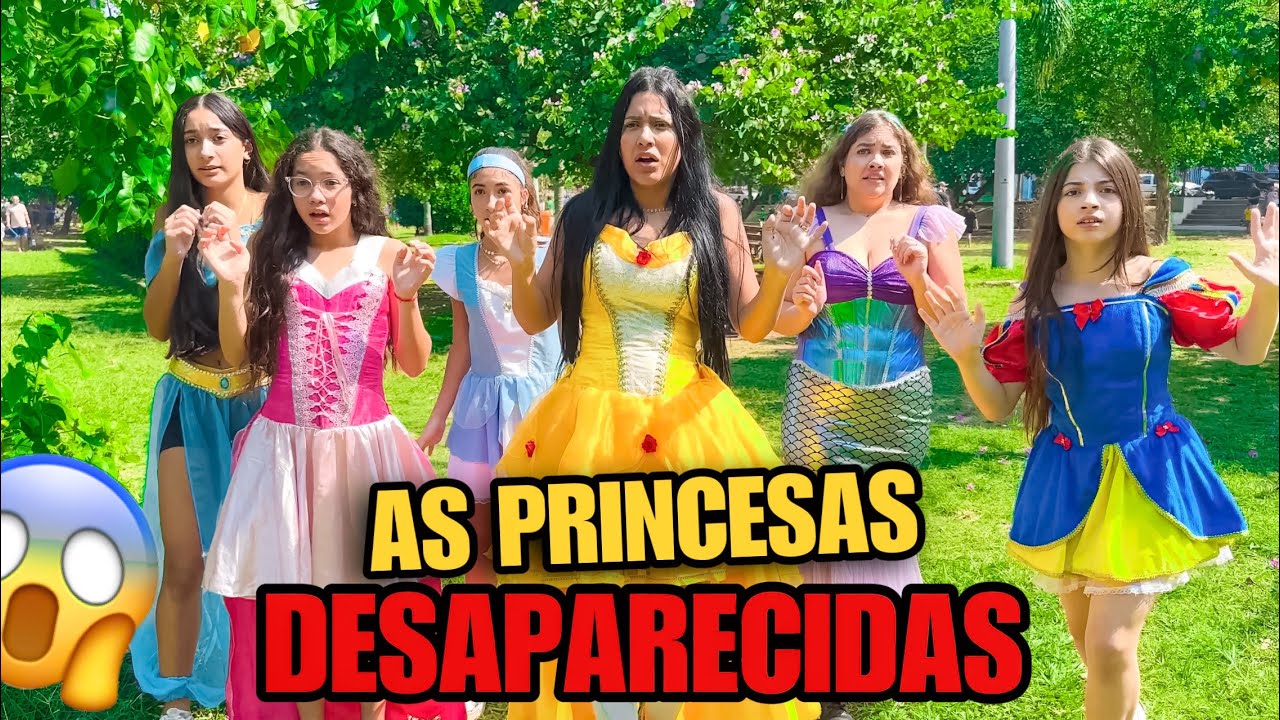 O PIOR ACONTECEU COM AS PRINCESAS NA RUA! *novelinha* 😱✨