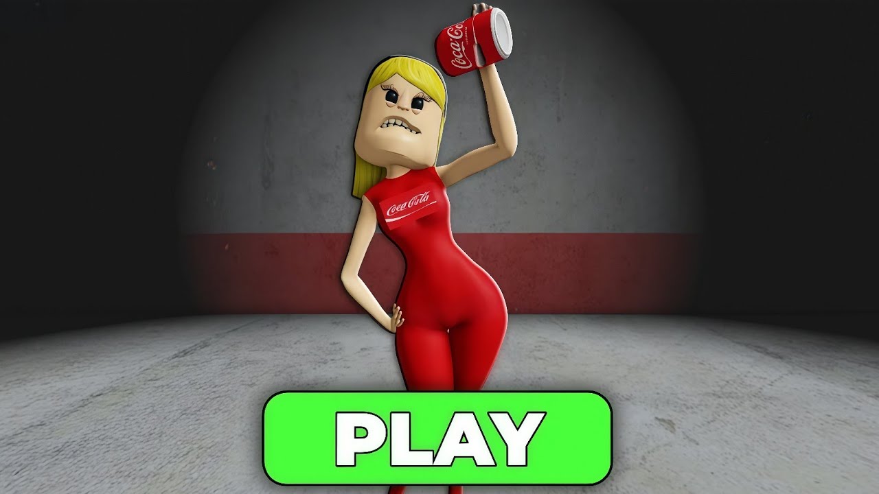 RUN FROM COLA WOMAN (OBBY) = ROBLOX