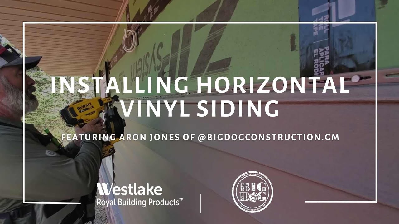 Exterior Installation: How-To Install Vinyl Royal Siding