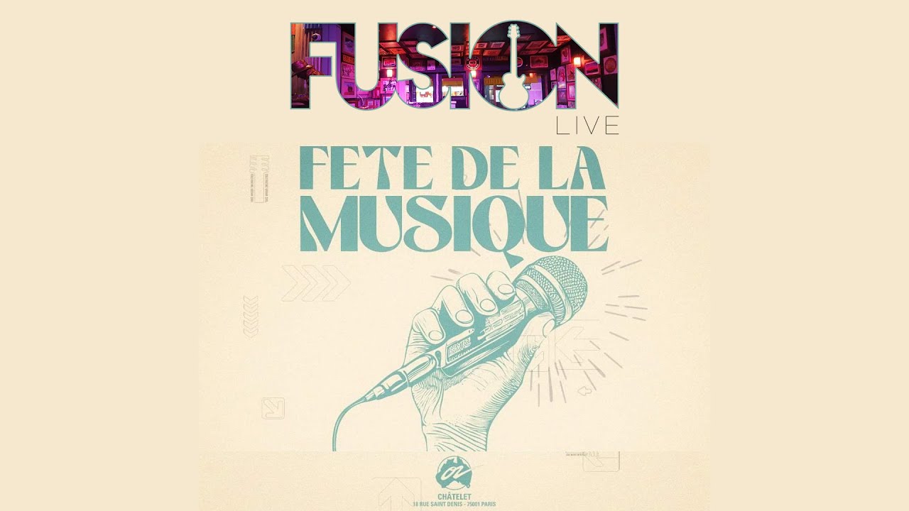 Fusion Live by Café Oz Châtelet fête la Zik feat Marily - Proud Mary (Cover)