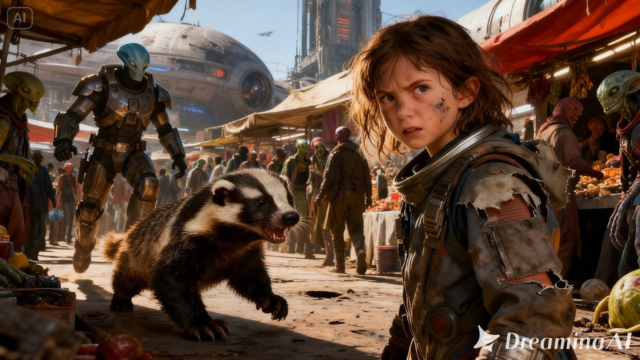 The Captain Kicked the Honey Badger Aside — The Child Murmured Sci-Fi | HFY