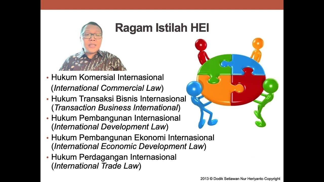 Prinsip-Prinsip Dasar Hukum Ekonomi Internasional