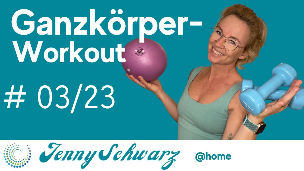 Ganzkörper-Workout #03/23 - mit #hanteln, #pilatesball und evtl #balancepad #ganzkörpertraining