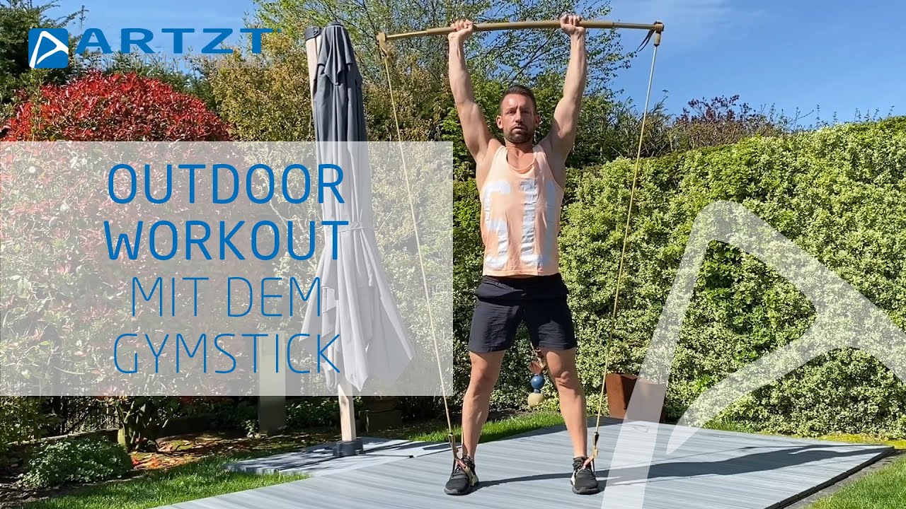 Draußen trainieren mit dem Gymstick | HOME TRAINING MIT ARNE | ARTZT