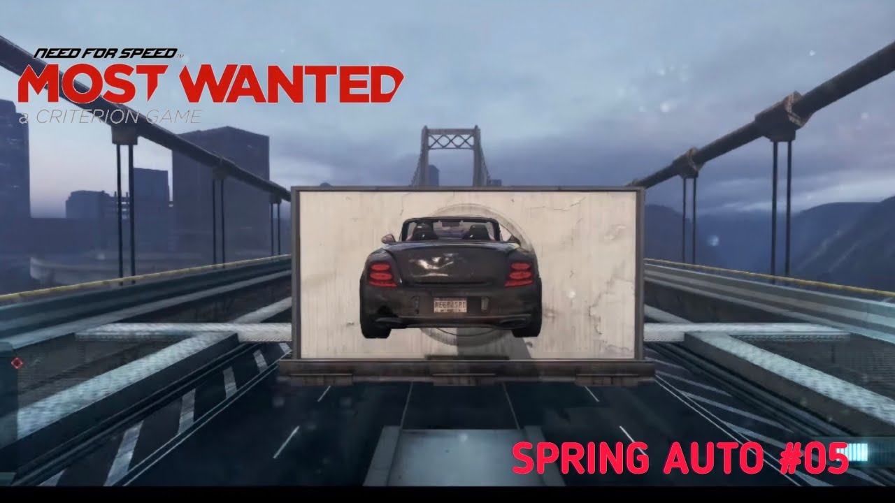 SPRING AUTO / NEED FOR SPEED MOST WANTED 2012 # 05 ( no commanntary gameplay)