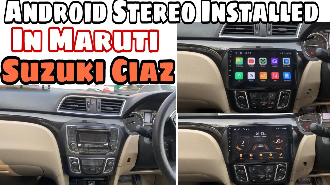 Installing Maruti Suzuki Ciaz Android Stereo | How to install stereo in your Ciaz (Step by step)