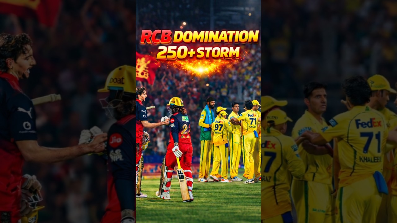 RCB vs CSK Full Match Highlights 🔥 RCB Dominate CSK with 43 Runs | @CricThings2.0 #ipl2026
